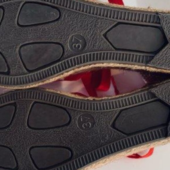 Gaimo Canvas Lace up Espadrilles - Picture 6 of 9